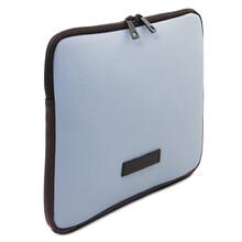 Soft leather tablet case Light Blue