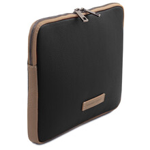 Soft leather tablet case Black
