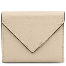 Mail Exclusive leather wallet Beige