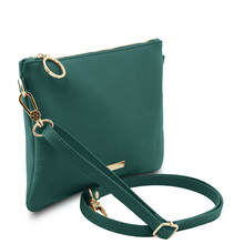 TL Bag Soft leather clutch Teal