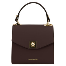 TL Bag Leather handbag Chocolate