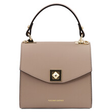 TL Bag Leather handbag Light Taupe