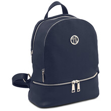 TL Bag Soft leather backpack Dark Blue