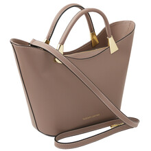 TL Bag Leather handbag Taupe