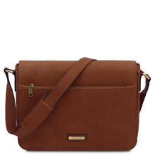Messenger Leather messenger bag Brown