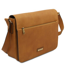 Messenger Leather messenger bag Dark Brown