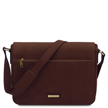 Messenger Leather messenger bag Dark Brown