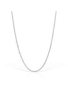 Lanț de damă din argint model Rope