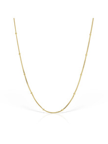 Choker placat cu aur Vermeil cu sfere