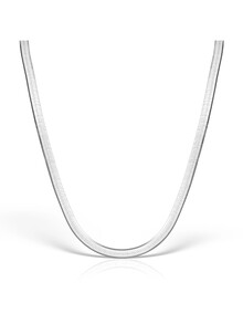 Colier choker din argint model Snake