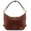 Geanta dama de umar din piele naturala Tuscany Leather, maro, Sabrina
