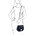 Geanta dama de umar din piele naturala Tuscany Leather, albastru inchis, Neoclassic