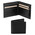 Portofel barbati din piele naturala Tuscany Leather negru