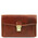 Borseta barbateasca Tuscany Leather din piele naturala maro Tommy