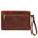 Borseta de mana barbati Tuscany Leather din piele naturala maro Tommy