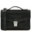 Geanta de umar barbati Tuscany Leather din piele naturala neagra Eric