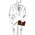 Borseta de mana barbati Tuscany Leather din piele naturala maro Tommy
