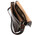 Geanta barbati din piele naturala Tuscany Leather, maro inchis, cu doua compartimente