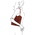 Geanta convertibila in rucsac Tuscany Leather din piele maro Patty