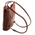 Geanta convertibila in rucsac Tuscany Leather din piele maro Patty