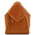 Rucsac dama din piele naturala Tuscany Leather, coniac, Delhi