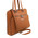 Geanta business functionala  dama din piele naturala Tuscany Leather, coniac, TL Smart