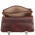 Servieta barbati din piele naturala Tuscany Leather, maro, Bolgheri