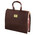 Servieta dama din piele naturala Tuscany Leather, maro  Palermo