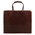 Servieta functionala  dama din piele naturala Tuscany Leather, maro , Palermo