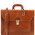 Servieta barbati din piele naturala Tuscany Leather, honey, Napoli