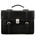 Geanta laptop din piele naturala Tuscany Leather, neagra, Viareggio