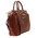 Geanta laptop din piele naturala Tuscany Leather, maro, Pisa