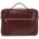 Geanta laptop din piele naturala Tuscany Leather, maro, Vicenza