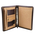Mapa documente Tuscany Leather din piele naturala maro Lucio