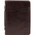 Mapa documente din piele naturala Tuscany Leather, maro inchis, Claudio