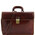 Servieta barbati din piele naturala Tuscany Leather, maro, Parma