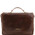 Geanta laptop barbati din piele naturala Tuscany Leather, maro inchis, Padova