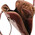 Servieta functionala  dama din piele naturala Tuscany Leather, maro, Ravenna
