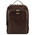 Rucsac laptop barbati din piele naturala Tuscany Leather, maro inchis, Bangkok