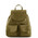 Rucsac din piele naturala Tuscany Leather, verde masliniu, Seoul