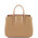 Geanta dama din piele naturala Tuscany Leather, sampanie, Camelia