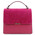 Geanta de mana din piele naturala Tuscany Leather, magenta, Irene