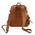 Rucsac coniac din piele naturala Tuscany Leather, TL Bag