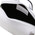Geanta lux dama din piele naturala Tuscany Leather, alba, Dalia