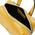 Geanta mica dama din piele naturala Tuscany Leather, galben mustar, Dalia