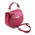 Geanta eleganta dama din piele naturala Tuscany Leather, magenta, Luna
