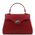 Geanta dama din piele naturala rosie Tuscany Leather, TL Bag