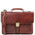 Servieta din piele naturala maro Tuscany Leather,  Assisi