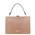 Geanta nude dama din piele printata Tuscany Leather, Iris Croc