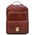 Rucsac laptop din piele naturala maro Tuscany Leather, Kyoto